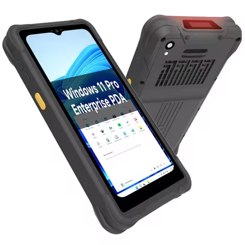 Rugged 4G Handheld PDA with 6.5-inch Screen 8G RAM 128G ROM Barcode Scanner Cradle Data Acquisition 