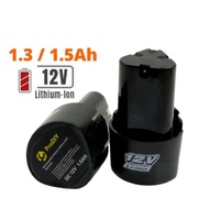 Cordless Drill Battery Rechargeable 12V 1.5Ah / 1.3Ah PRODIY Lithium Li-Ion Battery 500 / 300 Cycles