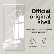 Transparent Ultra-Thin Silicone Full-Coverage Shockproof Soft Case for Redmi 14r/Xiaomi Redmi 14r