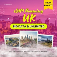 eSIM UK 英国 🇬🇧 [5G TERPANTAS] | EE | 15-30D | Sambungan Terpantas & Paling Dipercayai di UK