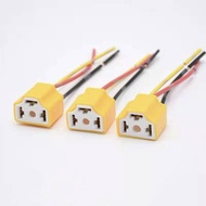 car h4 bulb socket connector 1pcs
