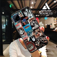 ARTALOKA Case Realme C15 - Casing Realme C15 2021 [ YL 07] Silikon Realme C15 - Case Hp Realme C15 -