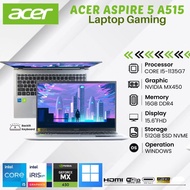 Acer Aspire 5 Slim A515-56G-59S5 - Core i5-1135G7 RAM 16GB 512GB 15.6" FHD NVIDIA MX450 Backlit