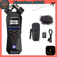 【Bundle Purchase】ZOOM H1n Essential Handy Recorder, Black, 32-bit Float, Compact, for Podcasting, In