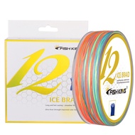 FTK 12 Strands Braided Fishing Line 15LB-120LB Dyneema PE Line 100M 150M 300M Lure Fishing Wire 0.14