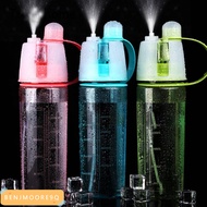 BENJMOORE9Q 600ML Water Bottle Sports Straw Portable Drinking Bottle