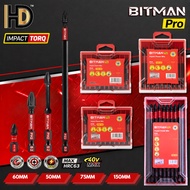 BITMAN PRO SERIES PH2 S2 Ended Bit / Heavy Duty PH2 Screw Bit / Magnetic Screw Bit / BPH Series