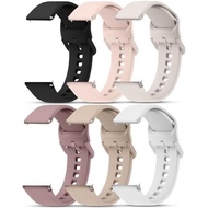 Meliya Veryfit Smart Watch Bands for IDW13, IDW16, IDW19 Smartwatch, 6 Pack Soft Silicone Sport Band