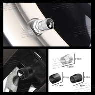 4Pcs F Sport Logo Emblem Car Wheel Tire Valve Air Stem Caps Dust-proof Cover Decor For Lexusr IS GS 