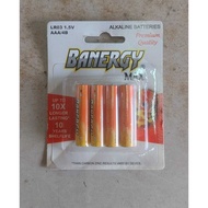 Banergy Triple A Battery  Alkaline (4pcs)
