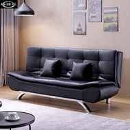 HY-JD Boshiou（BOSHIOU）Office Sofa Bed Folding Sofa Single Bed Simple Sofa Bed Leather Sofa Bed Dual-Purpose Sitting and