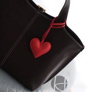 GANTUNGAN Charm Charm Charm | Bag Charm Leather | Key Chain | Heart Bag Hanger | Bag accessories | B