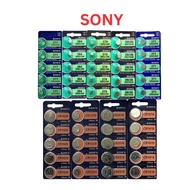 (SG) Sony Button Cell  Battery SR626SW SR621SW SR927SW SR521SW SR920SW CR2032 CR2025 CR1632 CR1220 C