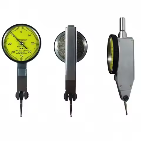 0.01 CNC Micrometer 513-404 Analog Lever Dial Indicator Dial Accuracy Range 0-0.8mm Diameter 38 32mm