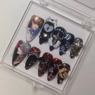 叶&葛葉 kanae kuzuha穿戴甲 痛甲 美甲