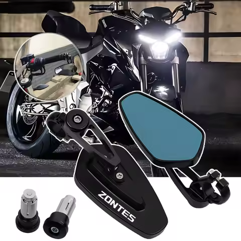 For Zontes G1 125 ZT125 G1 ZT125U ZT 125 U ZT 310R 310X ZT310R 310M Motorcycle CNC rearview mirror f