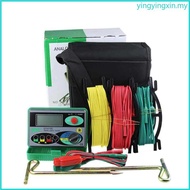 YIN Earth Ground Meter Multimeter with Higher Accuracy DY4100 Resistance Tester