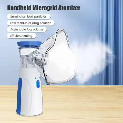 Healthcare Mini Handheld Portable Inhalation Nebuliser Mute Ultrasonic Nebuliser Children Adult Rech