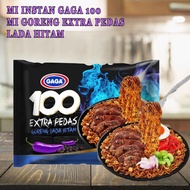 Mie Instan Gaga 100/ Mie Goreng Extra Pedas/ Mie Rasa Lada Hitam