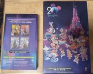 迪士尼樂園20周年卡牌掛飾-盲盒一盒4套/可散買🌟渣打迪士尼20周年卡牌