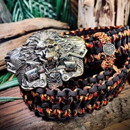 傘繩腰帶-燃燒的獅子腰帶(烏克蘭)