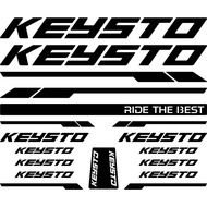 COD KEYSTO BIKE FRAME DECALS