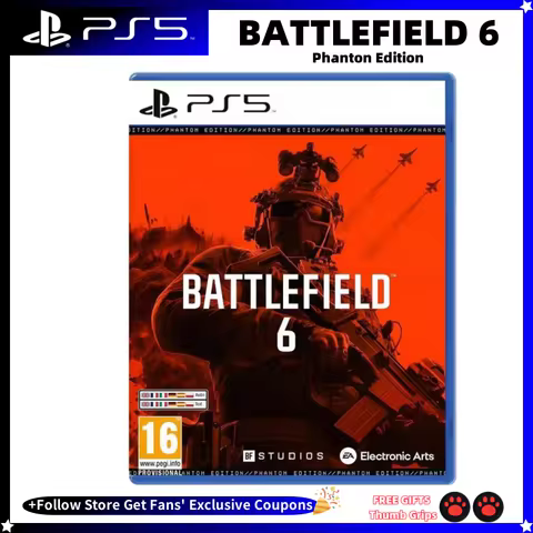 PS5 New Game CD Battlefield 6 Phanton Edition Sony Playstation 5 Game Card Disc Playstation5 PS5 Bat