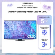 [NEW 2023][Giao hàng và lắp đặt miễn phí toàn quốc] 98Q80C - Smart Tivi QLED 4K 98 inch Samsung QA98