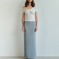 Annie Skirt with Smooth Waist and Back Split | NYA DAILY (FW23-SK001)