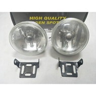 car fog lamp sportlight fog light bumper light 3.5 inches yellow white 2 Pcs