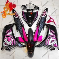 Ready Stock LC135 LC 135 V1 V2 V3 V4 V5 V6 V7 Cover set Body Set Batik Black Hitam Pink Candy PinK
