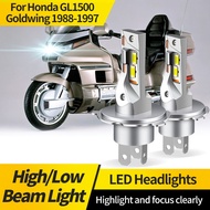 1PC/2PCS H4 9003 For Honda GL1500 Goldwing 1988-1997 LED Headlight Bulb High/Low Beam 20000LM Waterp