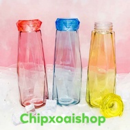 Diamond Glass Water Bottle Takeaway Water Bottle