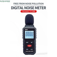 ROEMDEE Decibelimeter, 30~130dB Digital Noise Meter, Mini Environment 0.1 dB Handheld dB Meter Sound