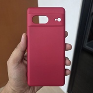 Candy Macaron Maroon Google Case PIXEL 6 Pro 6a 7 Pro 7a Casing Cover Premium