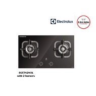 ELECTROLUX EGT7828CK | EGT-7828CK 78cm Potenza Gas Hob with 2 burners