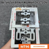 Bộ Tăng Sên Âm Nhôm Cnc Kèm Nẹp CTS Cho Exciter 135 4s (2006-2010) Ex 2010 Ex135 4s