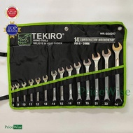 Kunci Ring Pas Set 14 pcs 8-24 mm / Combination Wrench Set Tekiro - 1 set
