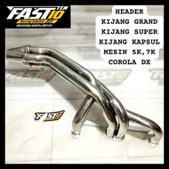 MESIN HEADER KIJANG SUPER KIJANG GRAND KIJANG CAPSULE ENGINE 5K 7K COROLLA DX KE 30 40 70 CONFIGURAT