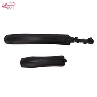[Abbraccia] 2 Pieces Two-Wheeler Plastic Mudguard Lightweight Extended Bike Mudguard Wide Wheel Fit 