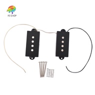 Pb P Bass Pickup Humbucker Pickup For 4 String P Bass Replacement Bass Guitar Part, Black