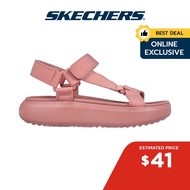 Skechers Online Exclusive Women BOBS Pop Ups 3.0 Sandals - 113746-ROS Hanger Optional, Machine Washable, Plush Foam, Vegan