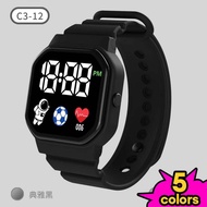 Korean Macaron Color Waterproof Smart Watch Unisex Student Sport Smart Watch