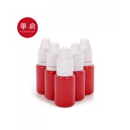 Ink A1pn001-Ink Pad Refill Oil Quick-Drying Ink Seal Portable Ink Refill Liquid Red