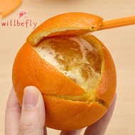 [WillBeRedS] 1/3/5pcs Multifunctional Orange Peelers Simple Lemon Peeler Grapefruit Peeler Stay Safe