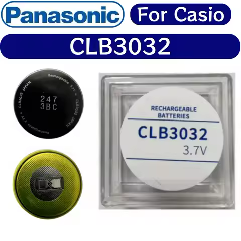 CLB3032 Photokinetic Energy Solar 3.7V CLB 3032 Watch Battery Capacitor for CASIO Watch G-Shock GW-B