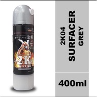 Samurai 2K04 Grey Epoxy Surfacer Primer (2K 2-Component) Spray Paint 400ml [Made in Malaysia]