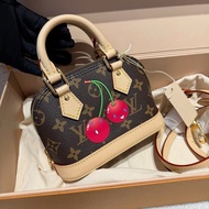 LV村上隆聯名櫻桃款 alma nano貝殼bb老花 手提斜挎包。