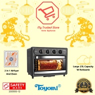 Toyomi 25L AFO 2525RC Airfryer and Oven with Rotisserie