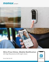 Momax Smart Bell IoT 智能視像門鈴 SL3